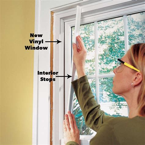 replacing a window inside